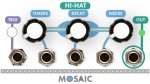 Mosaic Hi-Hat (White Panel)