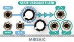 Mosaic State Variable Filter (White Panel)