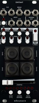 Eurorack Module DIKTAAT from MŽOURACK