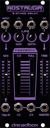 Eurorack Module Nostalgia 1.1 from Dreadbox