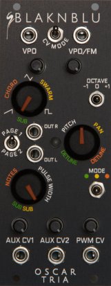 Eurorack Module Oscar Tria from BlaknBlu