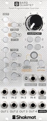 Eurorack Module Bard Quartet from Shakmat