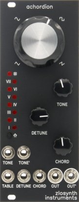 Eurorack Module Achordion (Black) from Zlosynth Instruments