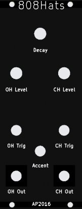 Eurorack Module 808 Hats from Other/unknown