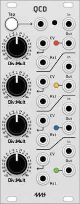 Eurorack Module 4ms QCD (Grayscale panel) from Grayscale