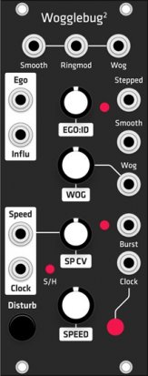 Eurorack Module Richter Wogglebug (Grayscale black panel) from Grayscale
