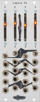 Eurorack Module Lapsus os w/ yellow led from Noise Engineering