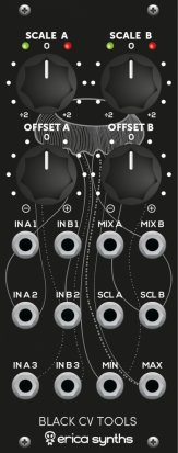 Eurorack Module Black CV Tools from Erica Synths
