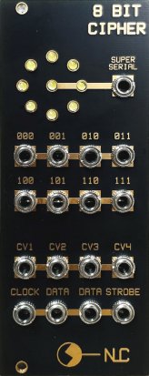 Eurorack Module 8bit Cipher from Nonlinearcircuits