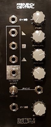 Eurorack Module X VCO BLK from Frequency Central