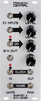 Eurorack Module System X S/H Noise from Frequency Central