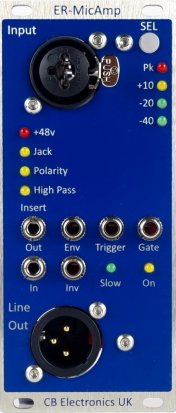 Eurorack Module ER-MicAmp from CB Electronics