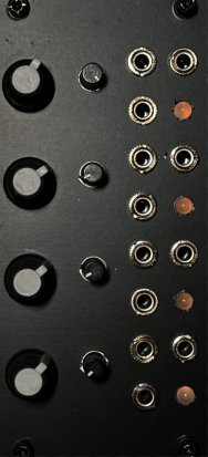 Eurorack Module Veils Black from Mutable instruments