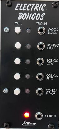 Eurorack Module Stromer Mutroniks Electric Bongos from Other/unknown