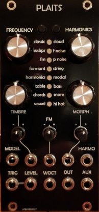 Eurorack Module Mutable Instruments Plaits (Custom Black Panel) from Other/unknown
