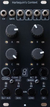 Eurorack Module Harlequin Black from Shakmat