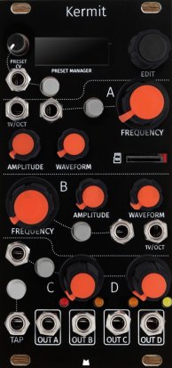 Eurorack Module Kermit (mk3) - Black Panel from Mörk Modules