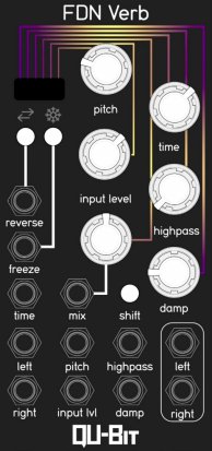 Eurorack Module Aurora FDN Verb from Qu-Bit Electronix