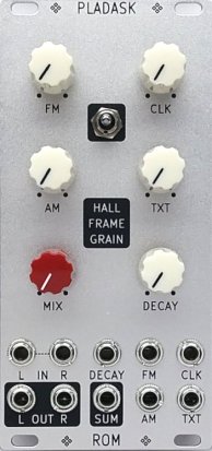 Eurorack Module Stereo ROM from Pladask Elektrisk
