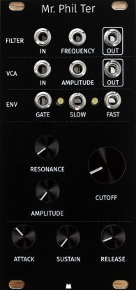 Eurorack Module Mr. Phil Ter - Black Panel from Mörk Modules