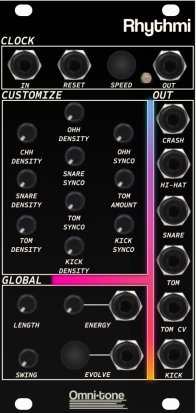 Eurorack Module Rhythmi from Omnitone