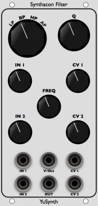 Eurorack Module Synthacon Filter - YuSynth from Other/unknown