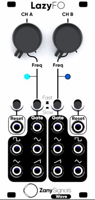Eurorack Module LazyFO from ZanySignals