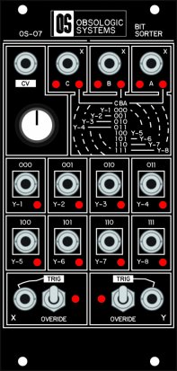 Eurorack Module Bit Sorter (OS-07) from Other/unknown