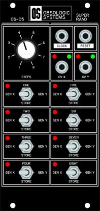 Eurorack Module Super Rand (OS-05) from Other/unknown