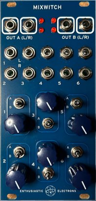 Eurorack Module Enthusiastic Electrons Mixwitch from Other/unknown