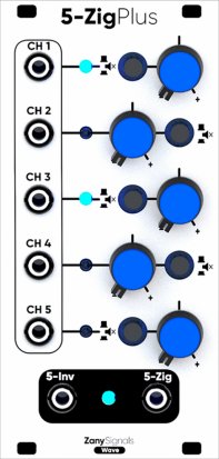 Eurorack Module 5 - ZigPlus from ZanySignals