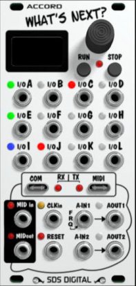 Eurorack Module Accord What's Next from SDS Digital