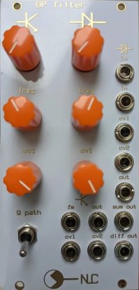 Eurorack Module DP Filter from Nonlinearcircuits