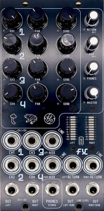 MU Module Blue Lantern Stereo 4 Channel Mixer from Other/unknown