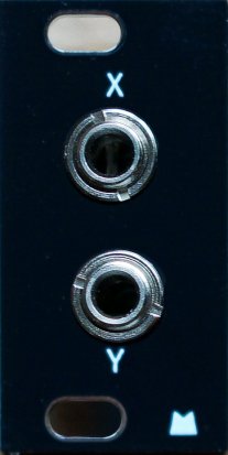 Eurorack Module XY IO - Black Panel from Mörk Modules
