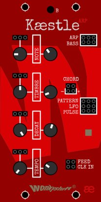 AE Modular Module kæstle ARP from Wonkystuff