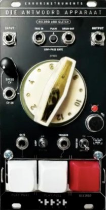 Eurorack Module DIE ANTWOORD APPRAAT special edition  from Error Instruments