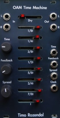 Eurorack Module OAM Time Machine (slim version) from Timo Rozendal