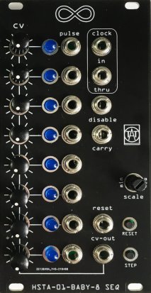 Eurorack Module Baby-8 Sequencer from Tear Apart Tapes