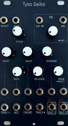 Eurorack Module Tyso Daiko from Mörk Modules