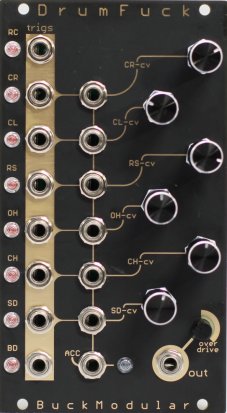 Eurorack Module Buck Modular DrumFuck from Other/unknown