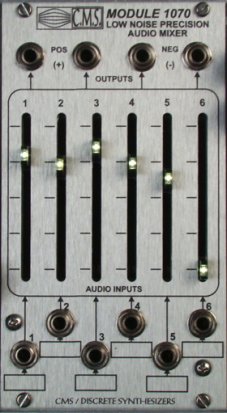 Eurorack Module 1070 Precision Audio Mixer from CMS
