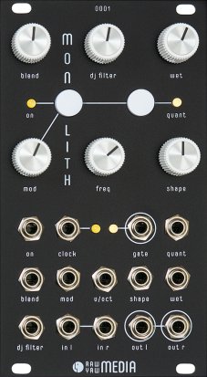 Eurorack Module monolith from raw yaw media