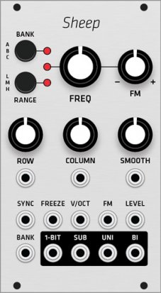 Eurorack Module Mutable Instruments Sheep (Grayscale panel) from Grayscale