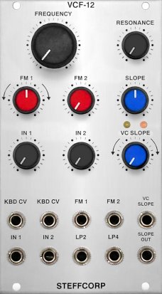 Eurorack Module VCF-12 from Steffcorp