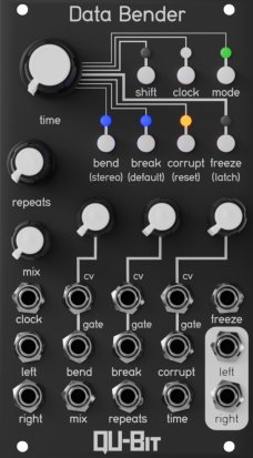 Eurorack Module DataBender from Qu-Bit Electronix