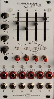 Eurorack Module Enthusiastic Electrons Summer Slide Somersault  from Other/unknown