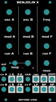 Eurorack Module Benjolin X from Before Void