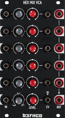 Eurorack Module HexMix VCA from Befaco