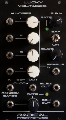 Eurorack Module Lucky Voltages from Radical Frequencies